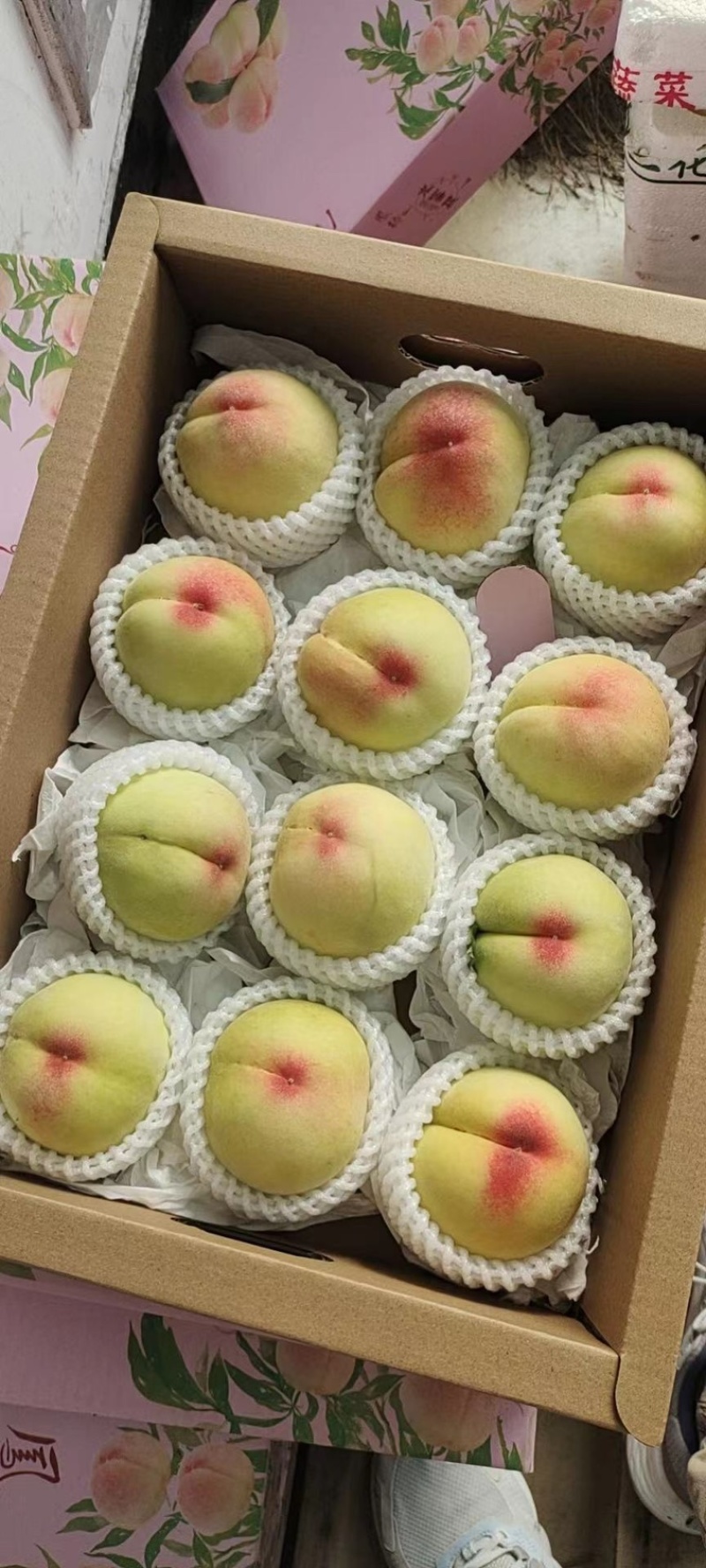正宗阳山水蜜桃湖景晚期了价格优