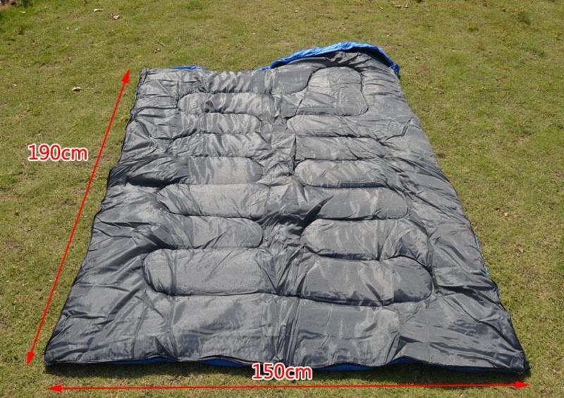 户外加厚保暖棉睡袋旅游野营帐篷睡袋夏季薄款空调被办公室午