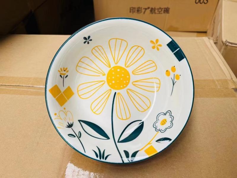 7航空印花汤碗一级品，1.8一个[握手][握手]