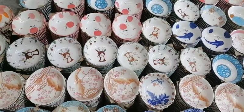 7航空印花汤碗一级品，1.8一个[握手][握手]