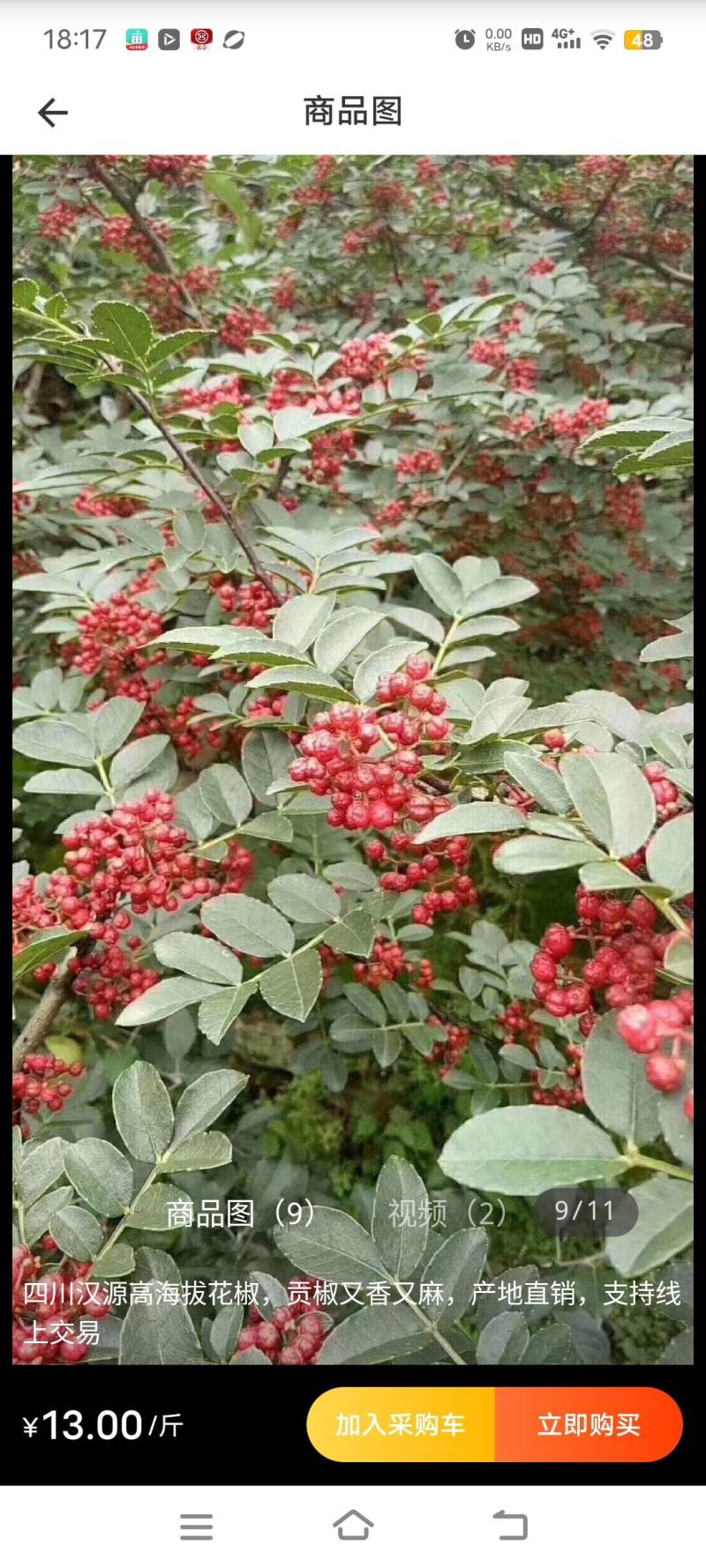 汉源供椒