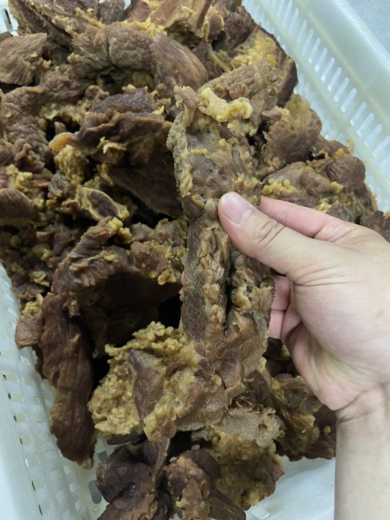大块牛碎肉卤牛肉全熟纯干货餐饮店专用《保真》