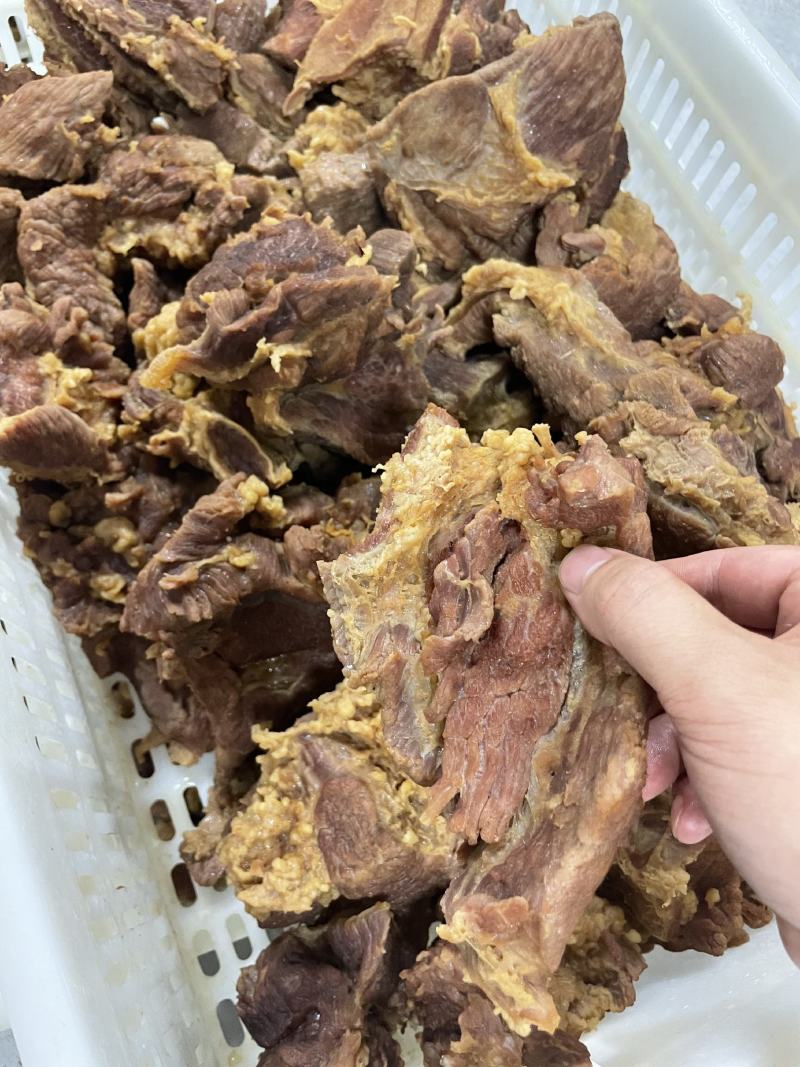 大块牛碎肉卤牛肉全熟纯干货餐饮店专用《保真》