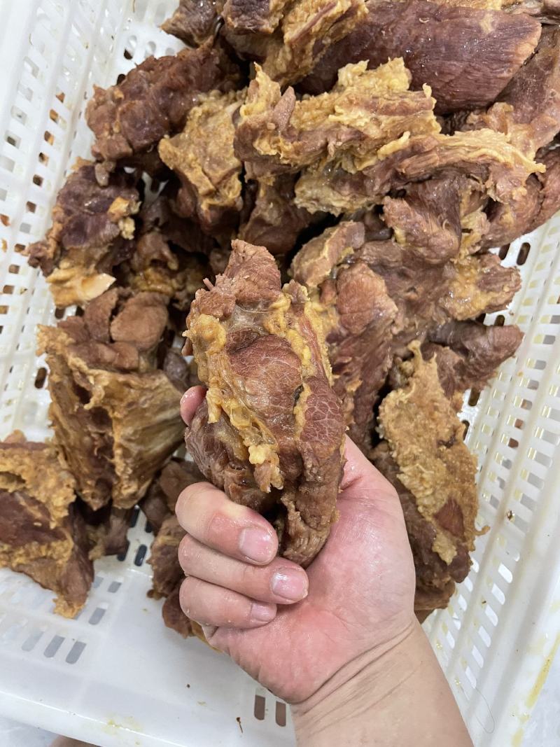 大块牛碎肉卤牛肉全熟纯干货餐饮店专用《保真》