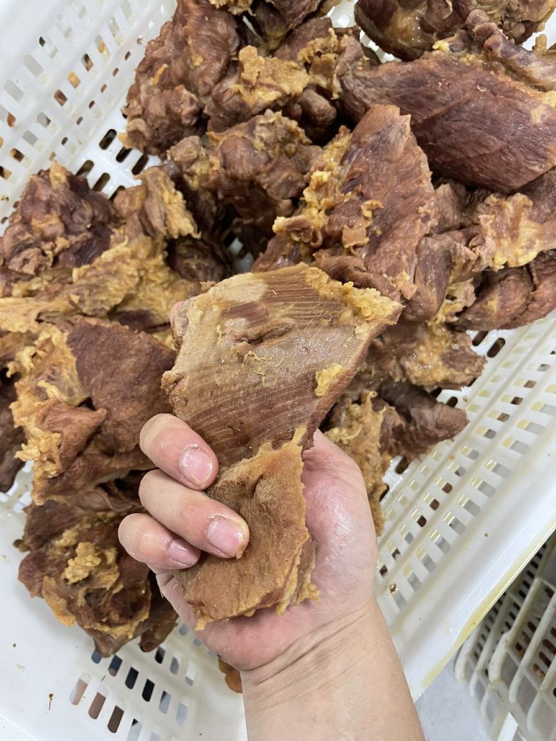 大块牛碎肉卤牛肉全熟纯干货餐饮店专用《保真》