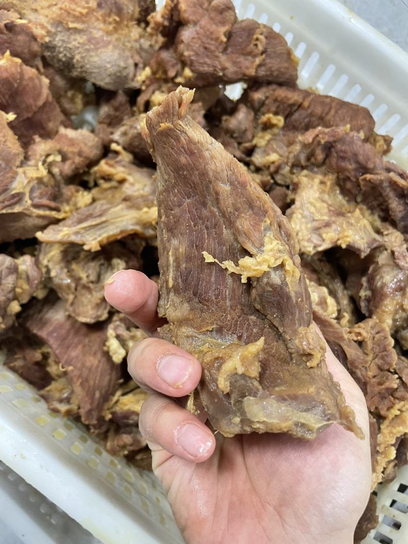 大块牛碎肉卤牛肉全熟纯干货餐饮店专用《保真》