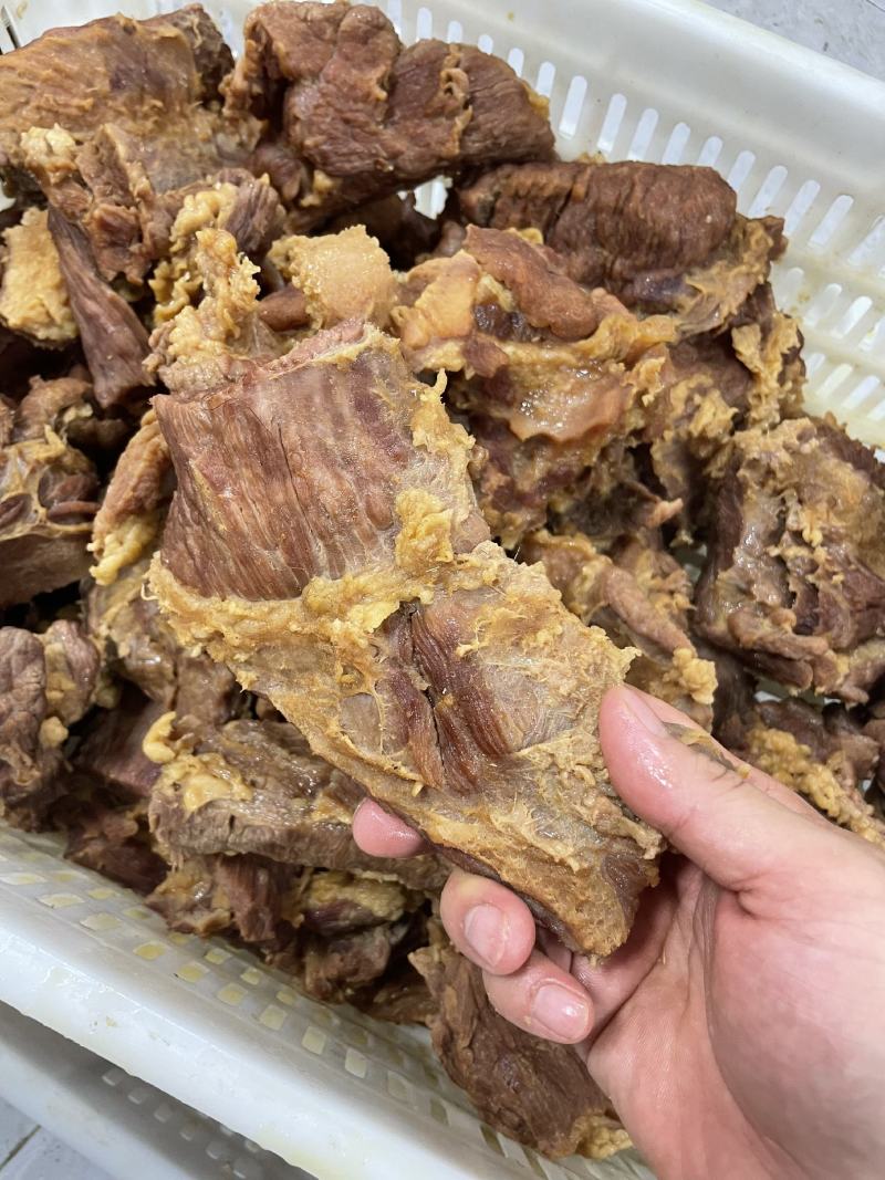 大块牛碎肉卤牛肉全熟纯干货餐饮店专用《保真》