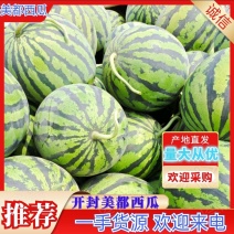 【实力】开封美都西瓜，货源充足，产地直发，欢迎来电