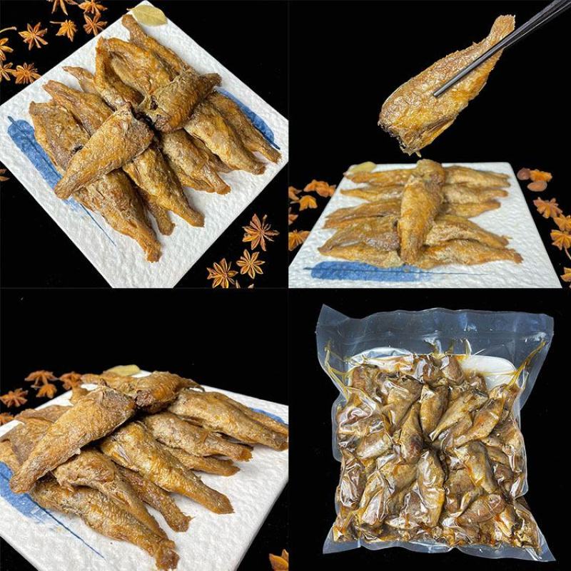 【酱烧黄鱼】晨诺五香小黄鱼5斤装
