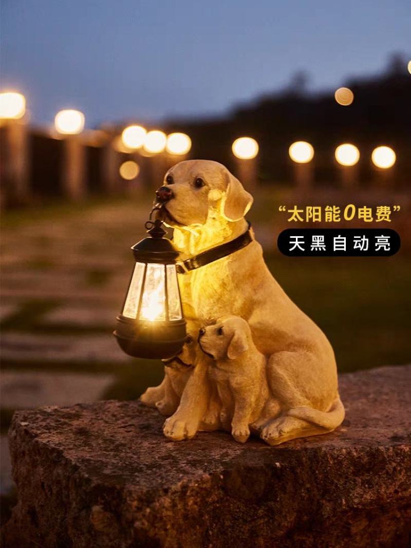 太阳能户外庭院灯防水花园装饰景观布置草坪灯室外动物灯创意