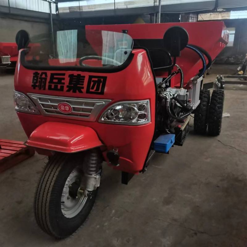 三轮式撒粪车，三轮撒肥车，三轮车