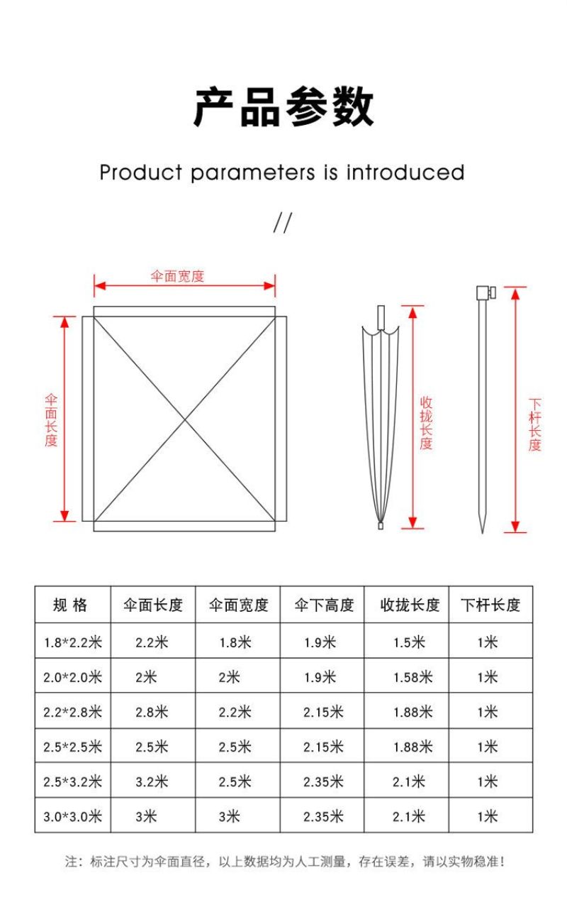 遮阳伞太阳伞摆地摊摆摊大伞做生意大型户外方形雨棚庭院