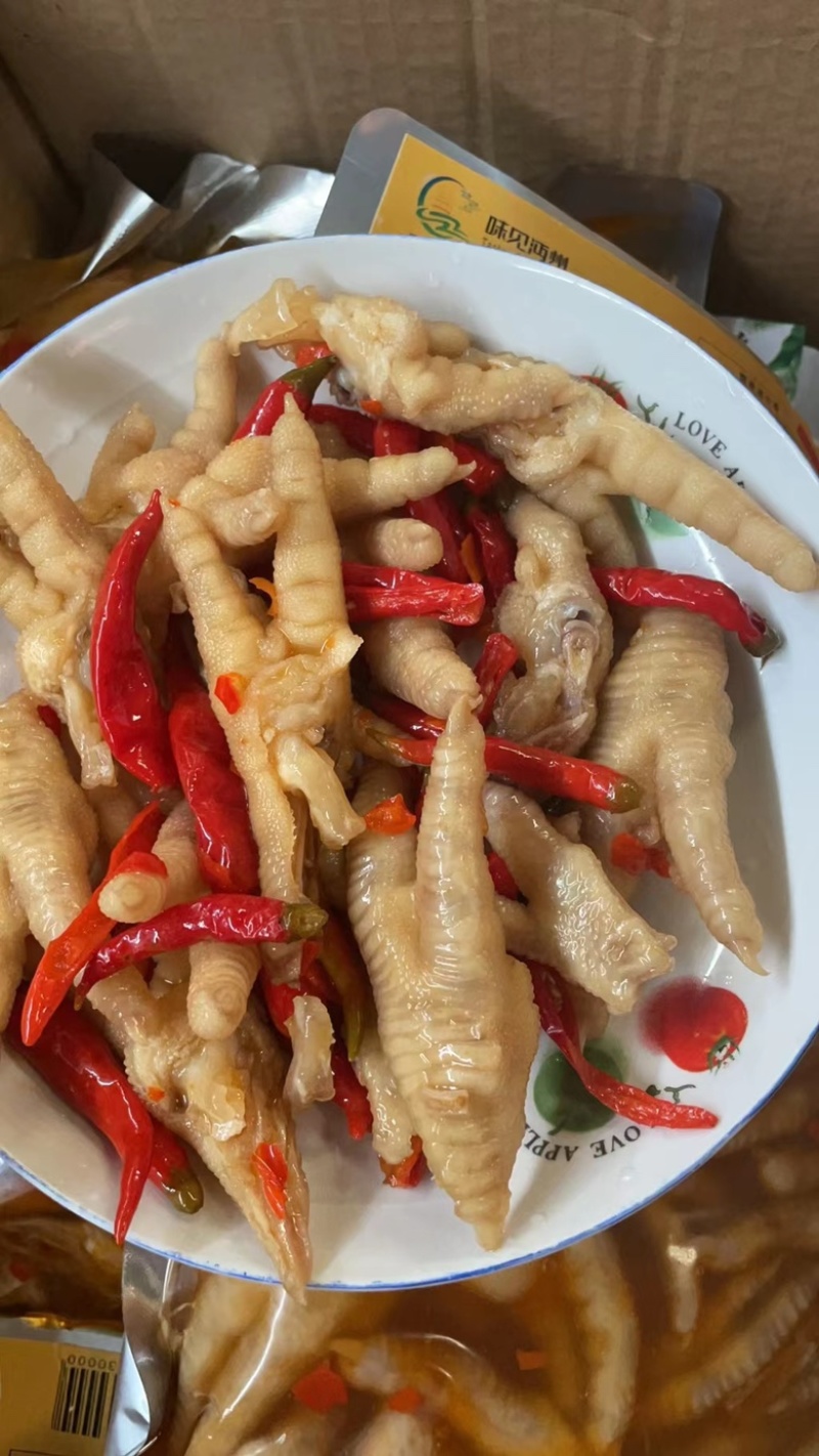 【无骨鸡爪】鸡翅，冷吃鸡翅，开袋即食，方便卫生，价格美丽