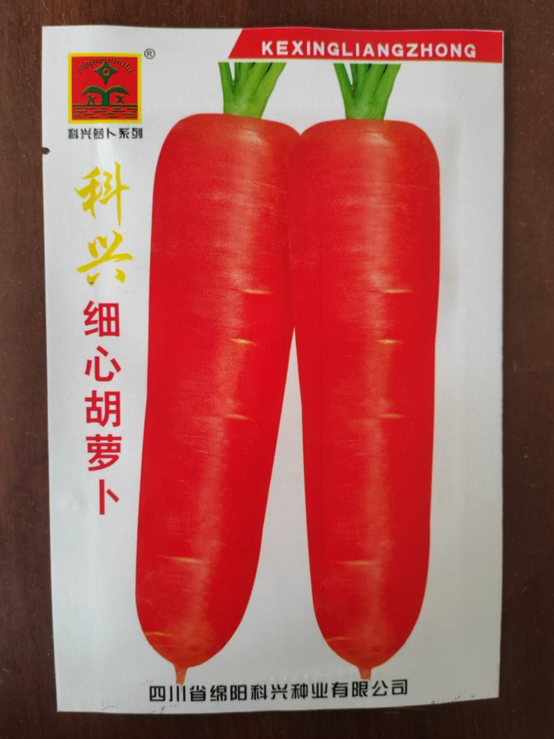 细心胡萝卜种子本地红胡萝卜种籽四川夏秋季农家田园蔬菜种孑