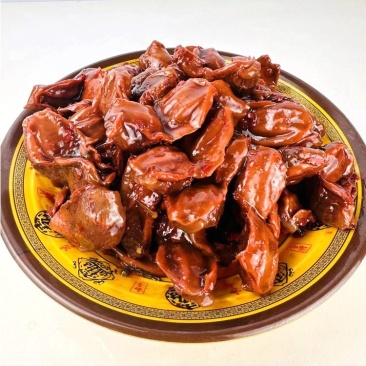 黑鸭鸭胗批发，一袋起发三袋包邮全国发货送货上门，成品熟食