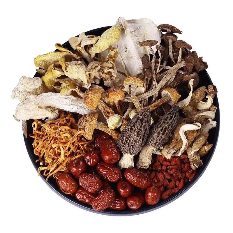 七彩菌汤包批发云南土特产羊肚菌竹荪菌菇汤包干货