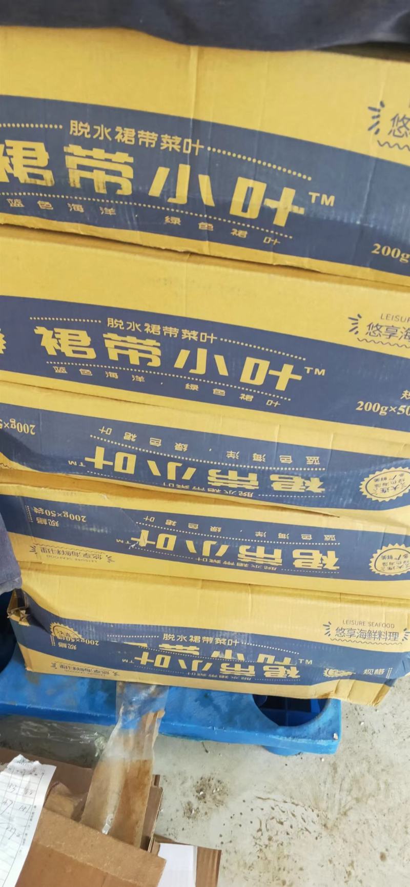 裙带小叶海带裙带荣成盐渍裙带叶海白菜叶海菜螺旋藻非干货