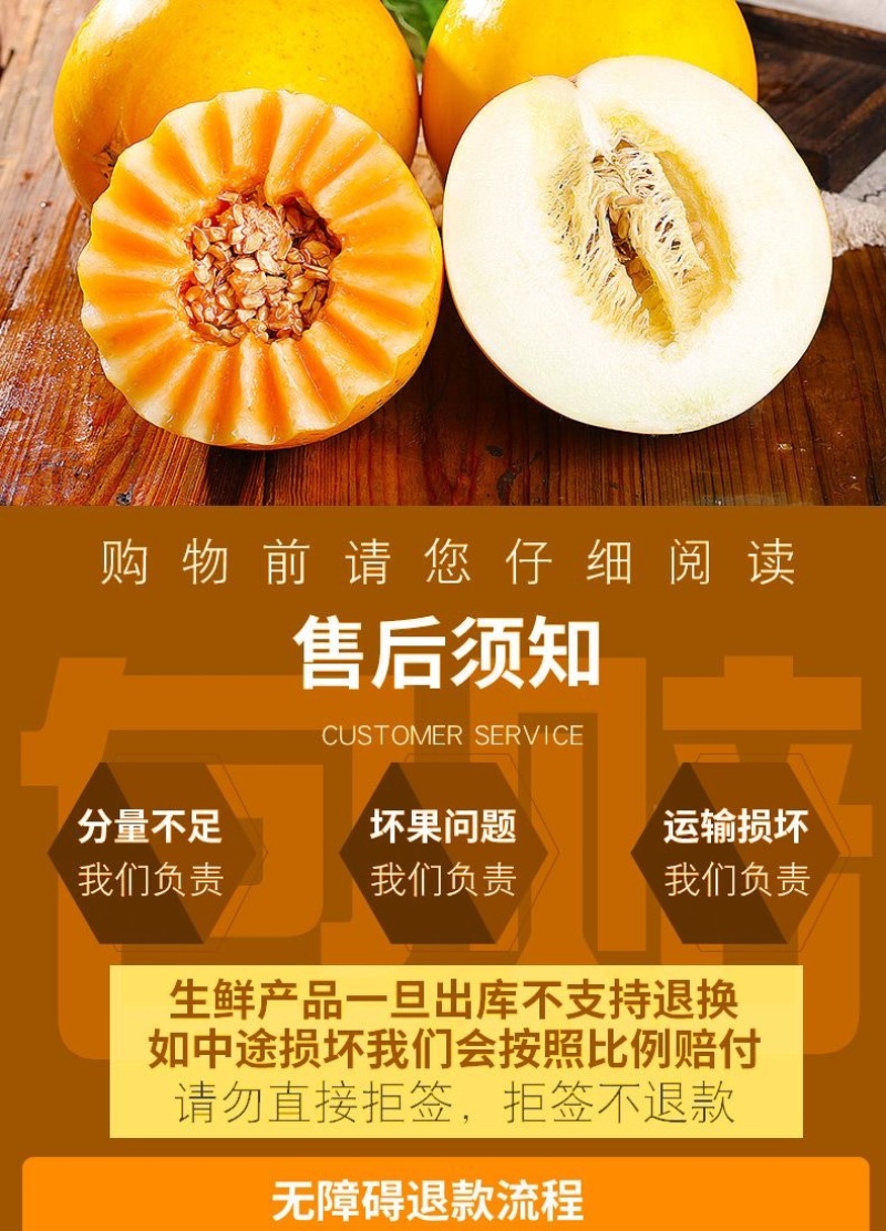 甘肃民勤蜜瓜金红宝电商一件代发抖音快手社区团购