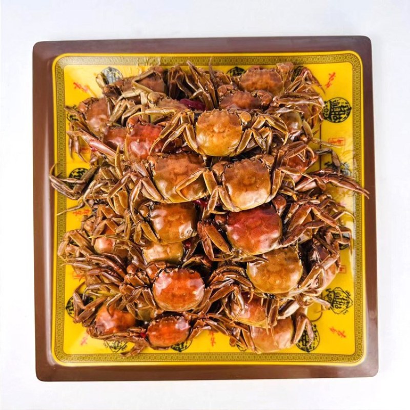 麻辣香蟹批发，一袋起发三袋包邮全国发货送货上门，成品熟食