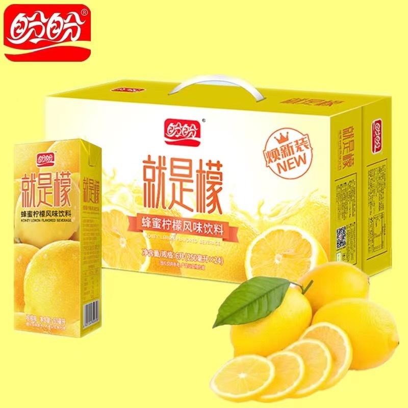盼盼就是桃水蜜桃果汁饮料