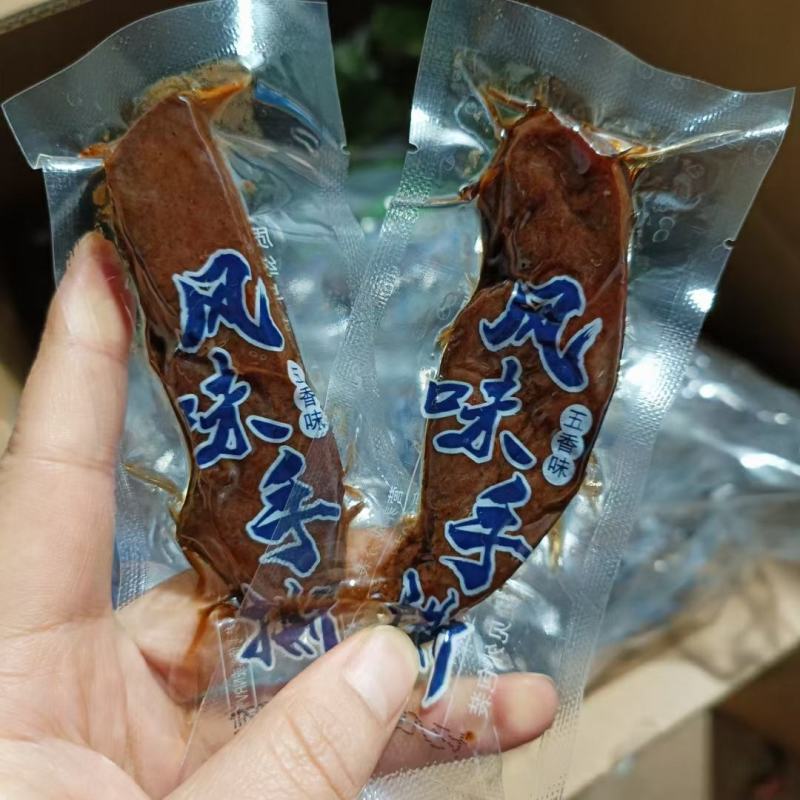 鸭手撕鸡手撕牛手撕手撕系列零食小吃现货大量批发