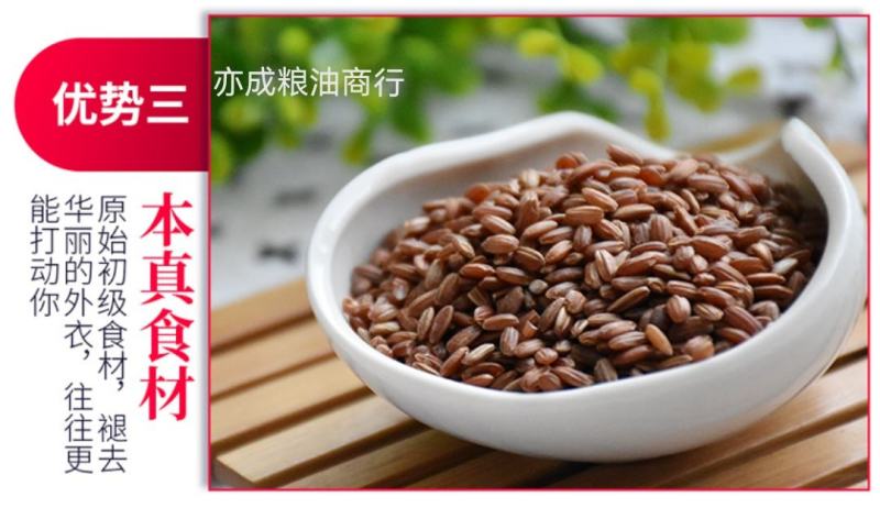 圆粒红米批发圆糙米五谷杂粮当季新货圆红米