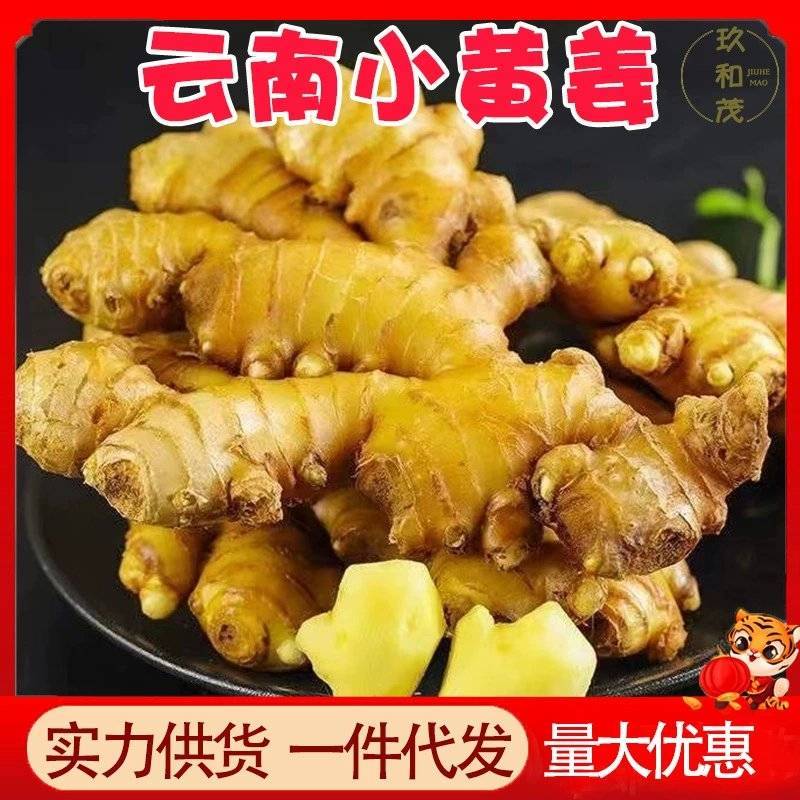 云南小黄姜新鲜批发生姜老姜新姜生鲜块姜1/2/3/5/8