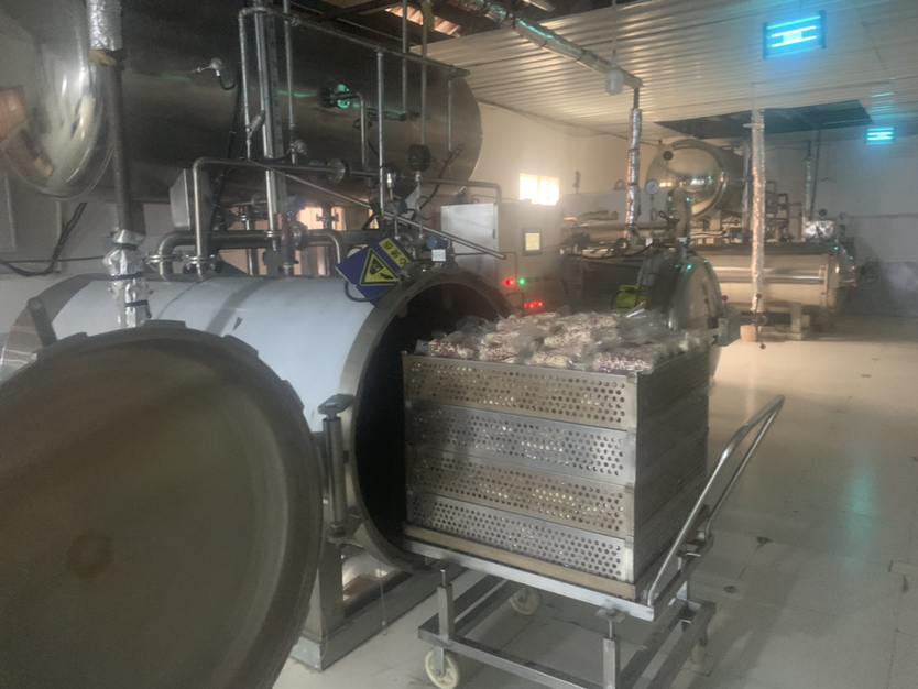 糯玉米加工车间实景图