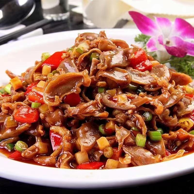 诚际调理鸡杂酒店食堂半成品方便菜鸡肉鸡肠鸡胗内脏商用