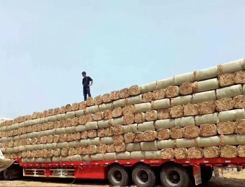 稻草货源充足大吨位供应欢迎来电