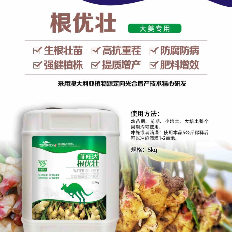 腐植酸水溶肥料生根壮苗抑菌防腐功能肥
