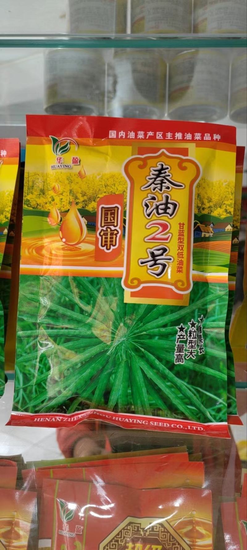 国审200g秦油二号油菜种子三月黄油菜种子郑靓油油菜