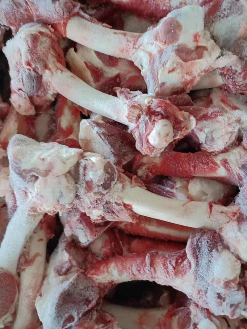 羔羊加肉后腿骨，熟食店羊骨火锅食材，货源充足。