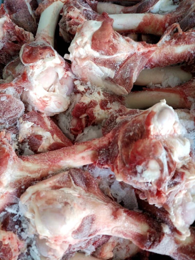 羔羊加肉后腿骨，熟食店羊骨火锅食材，货源充足。