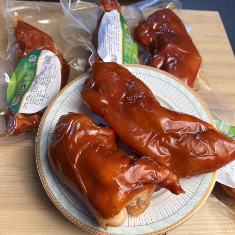 全熟卤猪蹄开袋即食商用卤猪蹄全熟整只卤猪蹄