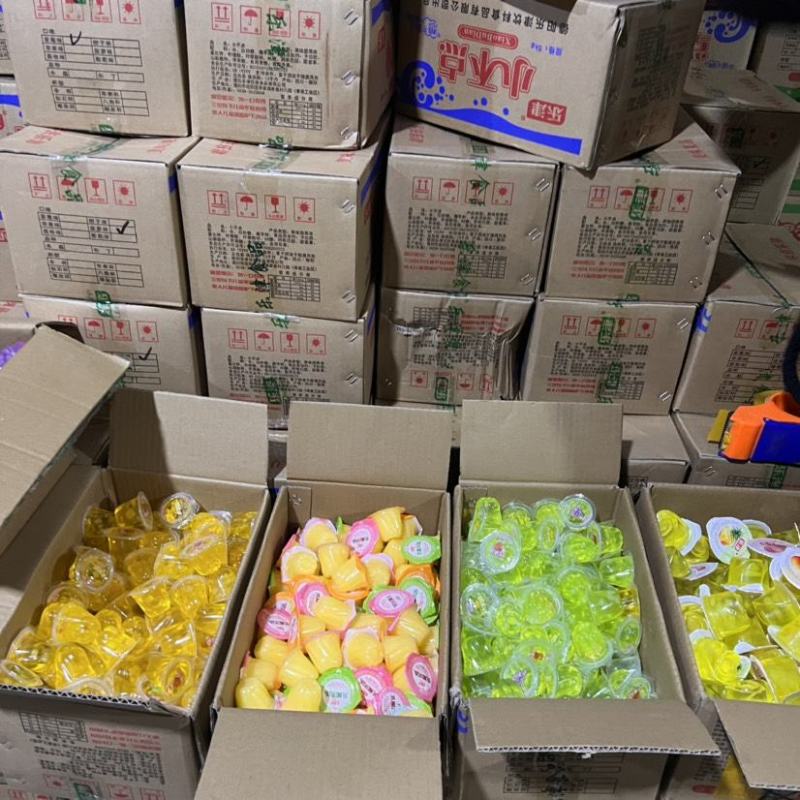 果冻批发跑江湖摆地摊多种口味十元模式果冻批发