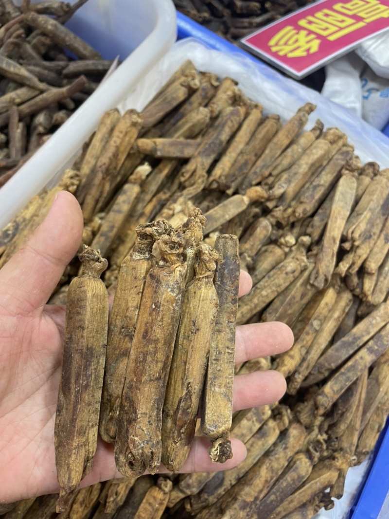 高丽参无糖长白山老参条各规格现货一手货源长期稳定供货