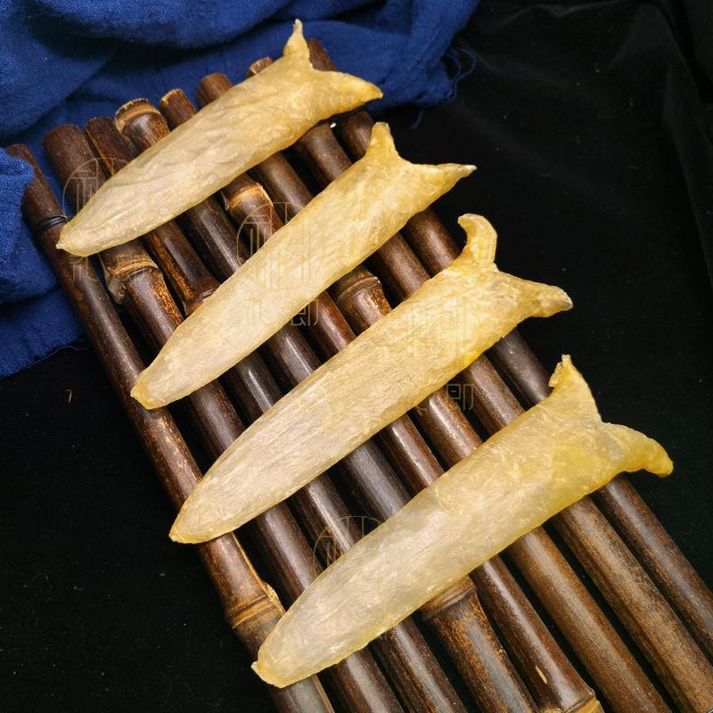 鱼胶花胶干货正品巴沙胶鱼肚鱼鳔鱼泡煲汤大个足干厚肉
