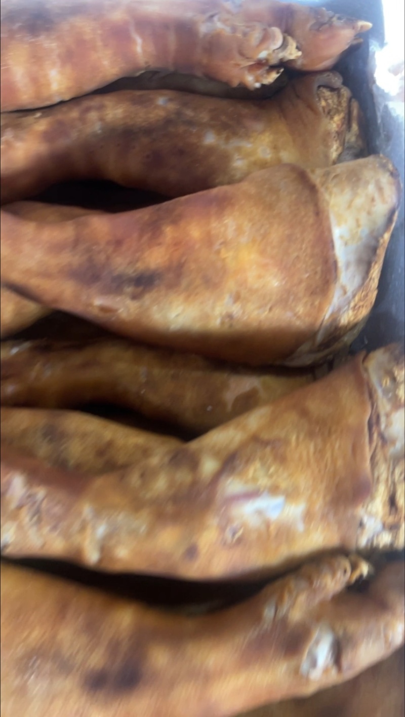 【腊肉】免洗烟熏腊猪脚（可供饭店、餐馆等各种渠道等）