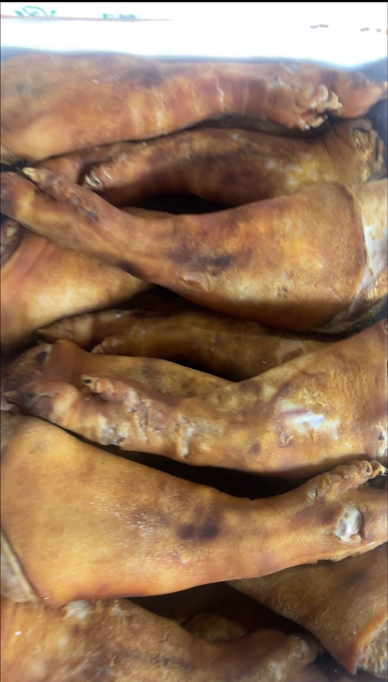 【腊肉】免洗烟熏腊猪脚（可供饭店、餐馆等各种渠道等）