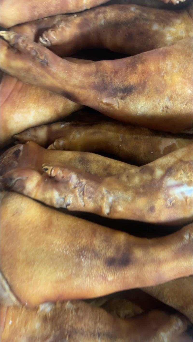 【腊肉】免洗烟熏腊猪脚（可供饭店、餐馆等各种渠道等）