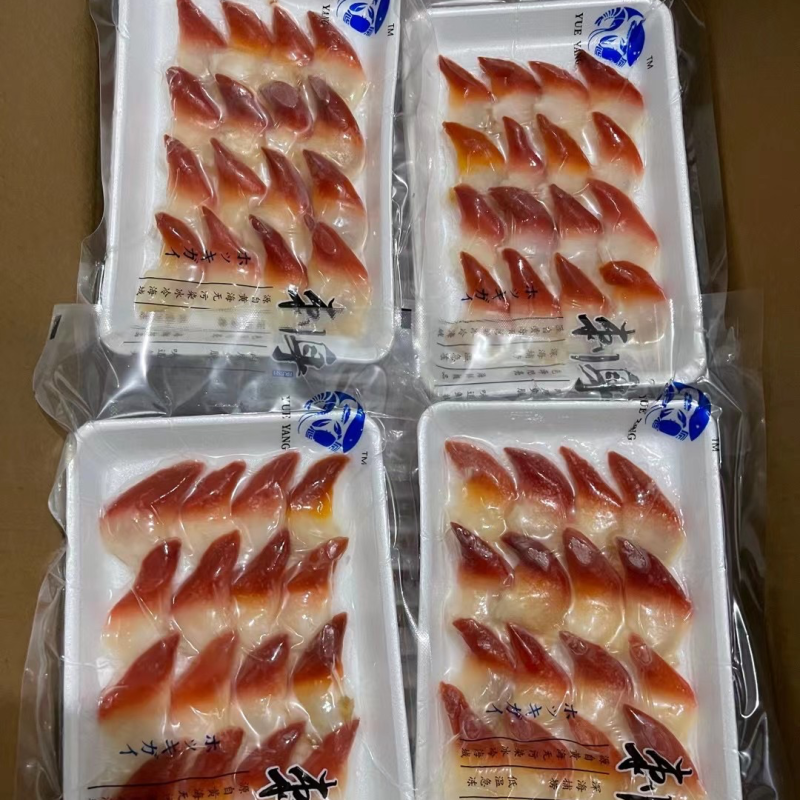北极贝北极甜虾西麟鱼籽刺身寿司日料店