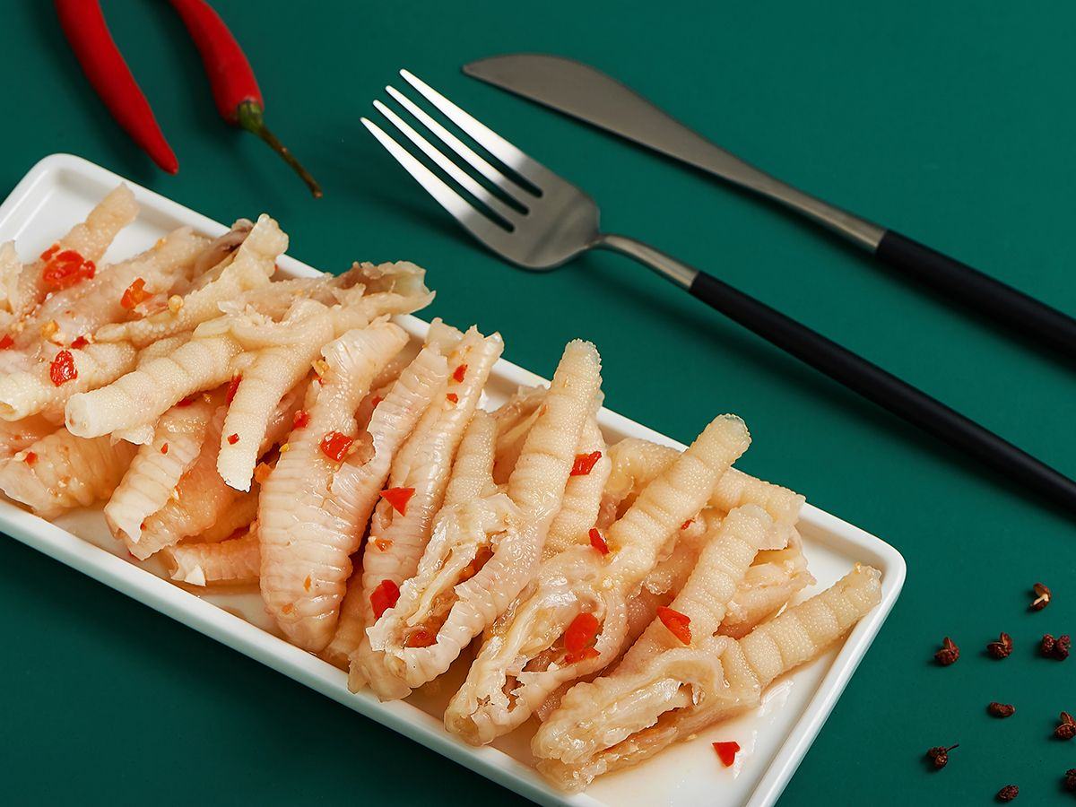 泡椒爪子成品图