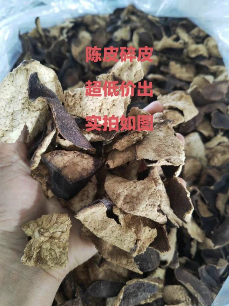 陈皮批发价新会陈皮碎陈皮断皮陈皮角橘子皮老陈皮干