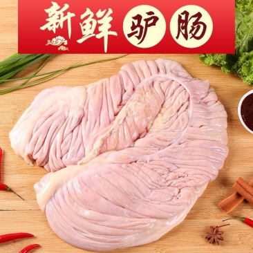 新鲜驴板肠真空包装驴肉火烧新鲜散养驴肠驴板肠驴下水大
