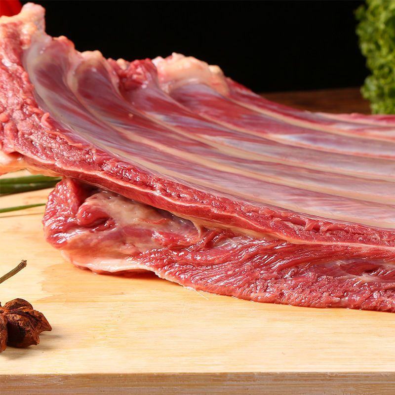 新鲜驴排河北驴肉散养现杀新鲜生驴肉带皮驴排骨驴骨头包