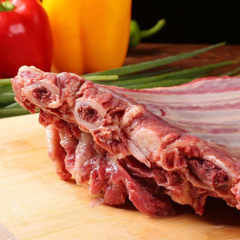 新鲜驴排河北驴肉散养现杀新鲜生驴肉带皮驴排骨驴骨头包