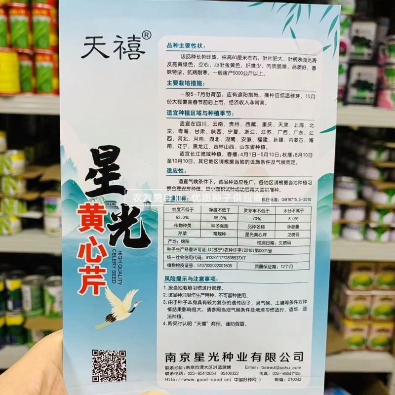 本土芹菜种子黄心芹空心芹菜种籽老品种土香芹种子香味特浓