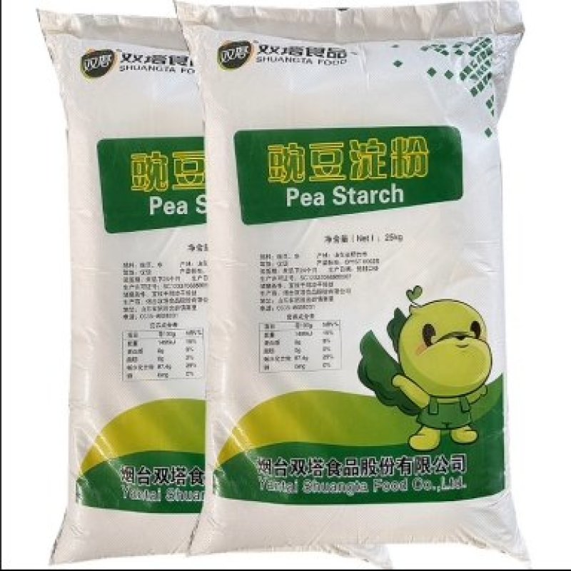 双塔豌豆淀粉白凉粉专用粉酸浆法生产白度好粘度高透明度好