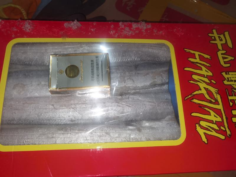 舟山带鱼带鱼礼品带鱼礼盒开窗包装带鱼礼盒带鱼段
